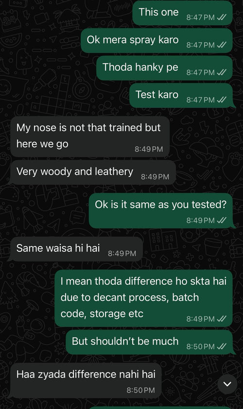 Customer feedback screenshot 5