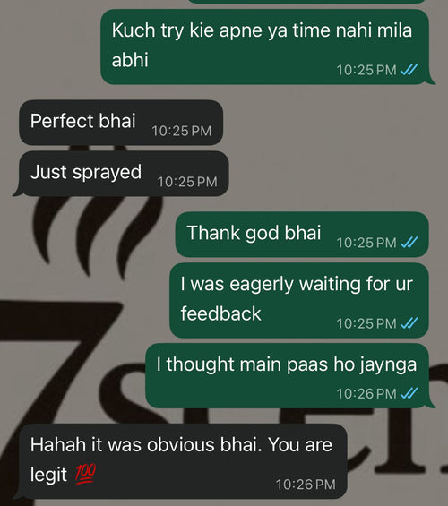 Customer feedback screenshot 22