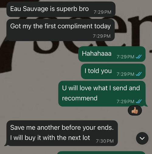 Customer feedback screenshot 23