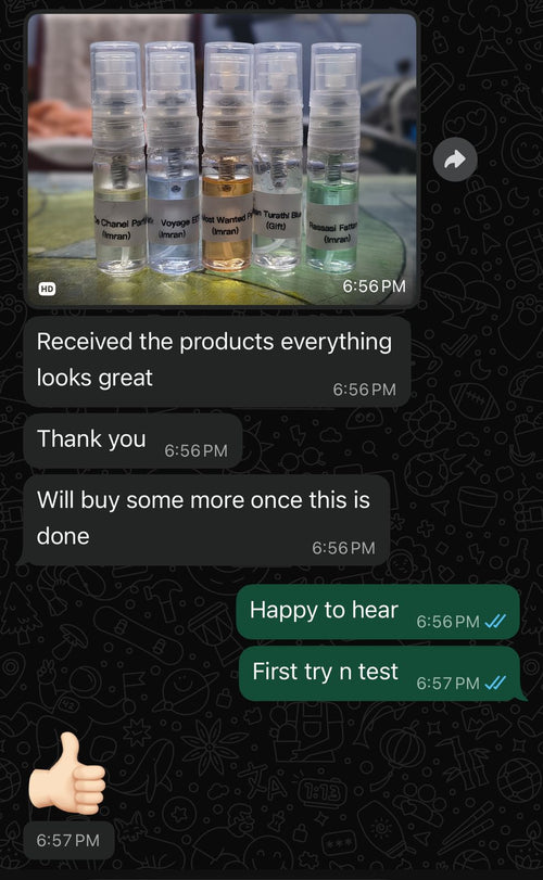 Customer feedback screenshot 20